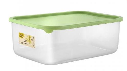 Контейнер для продуктов Sugar&Spice Vanilla прямоугольный 4,5л с гибкой крышкой фисташка